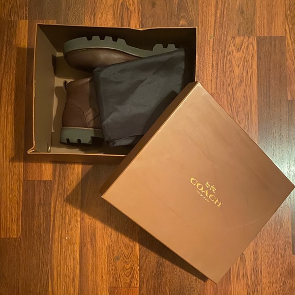 Coach Tompkins Hiker Men’s Boots - Picture 1 of 12